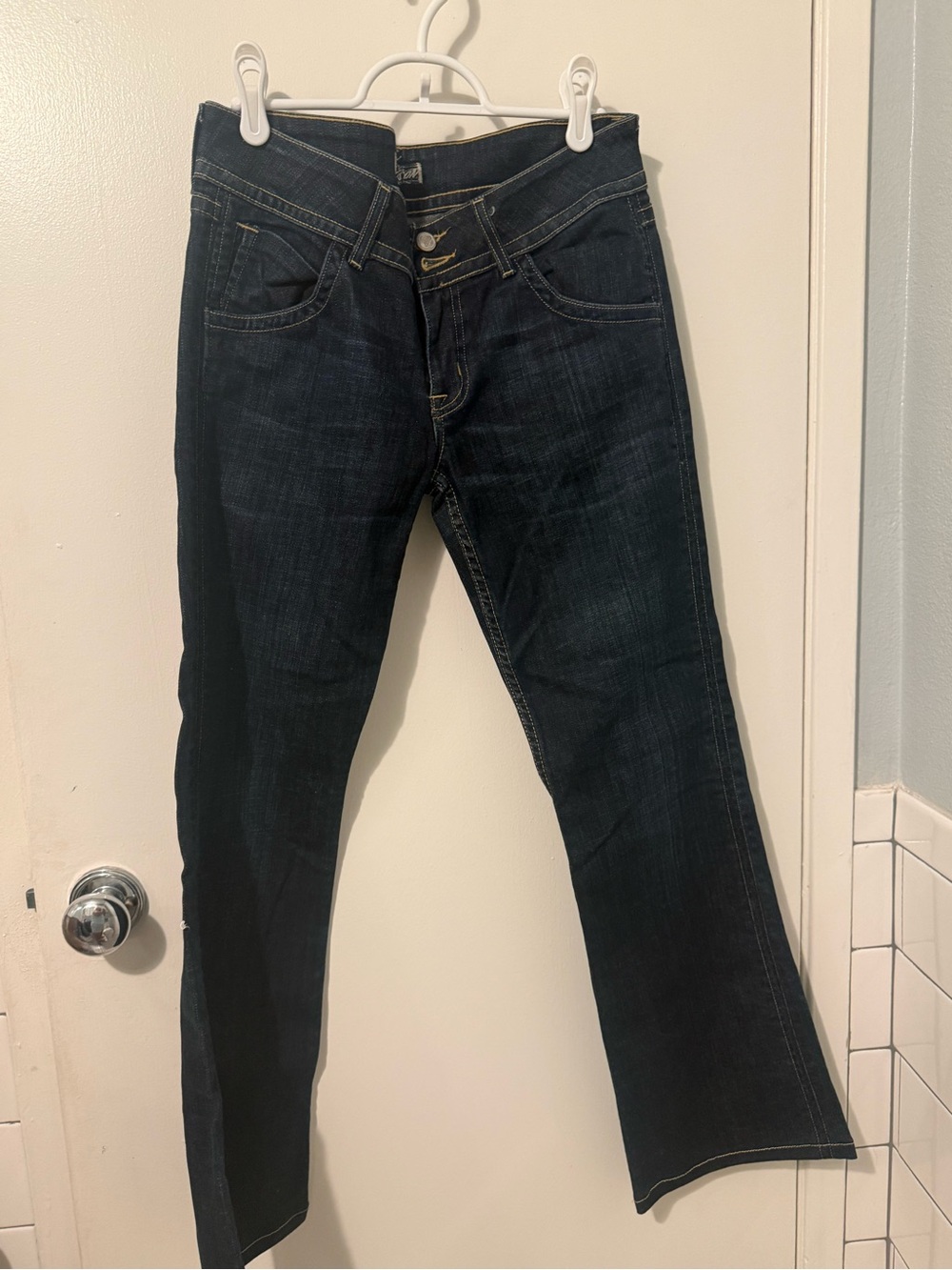 Hudson Jeans Dark Indigo Boot Cut Jeans- length 28